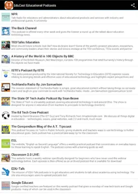 EduCast Educational Podcasts android App screenshot 3