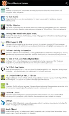 EduCast Educational Podcasts android App screenshot 6